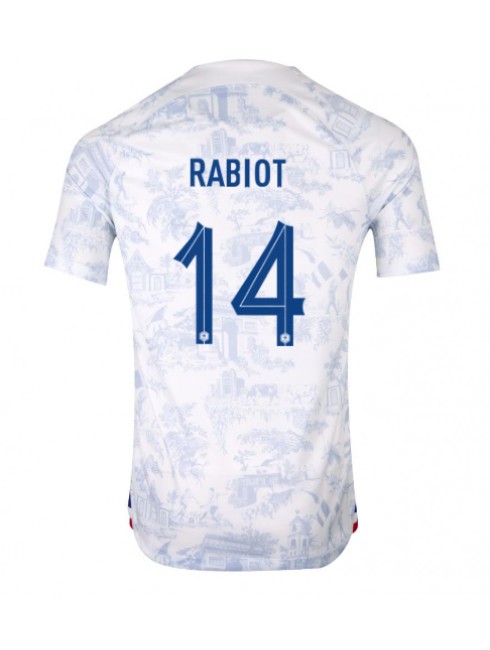 Billige Frankrike Adrien Rabiot #14 Bortedrakt VM 2022 Kortermet